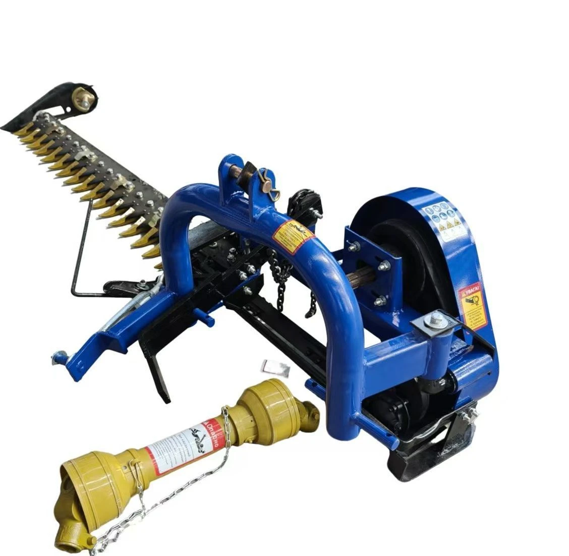 Adjustable 50 – 80mm Stubble Height Sickle Mower for Pasture