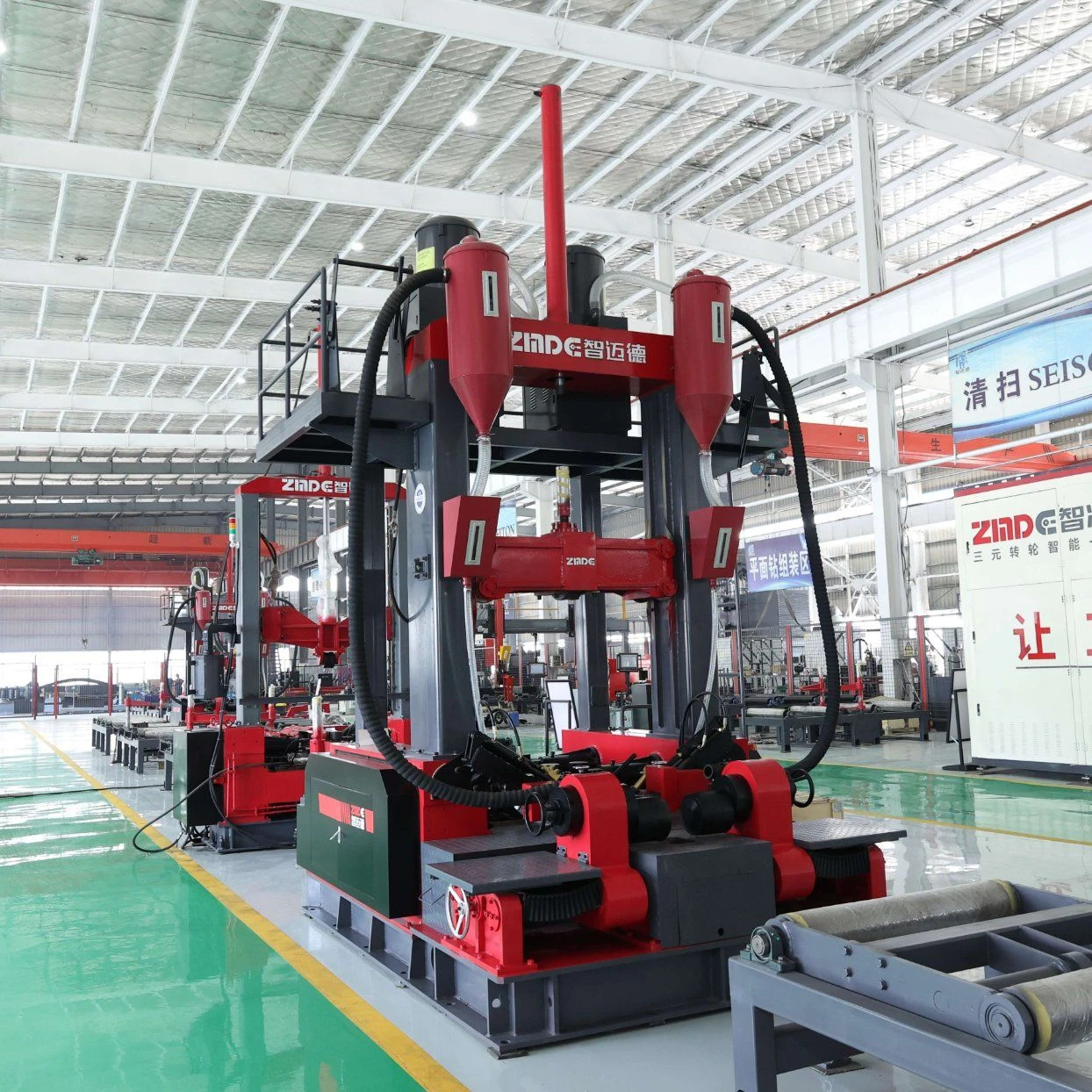 Advanced Automatic Steel Production Line for H/T Beams