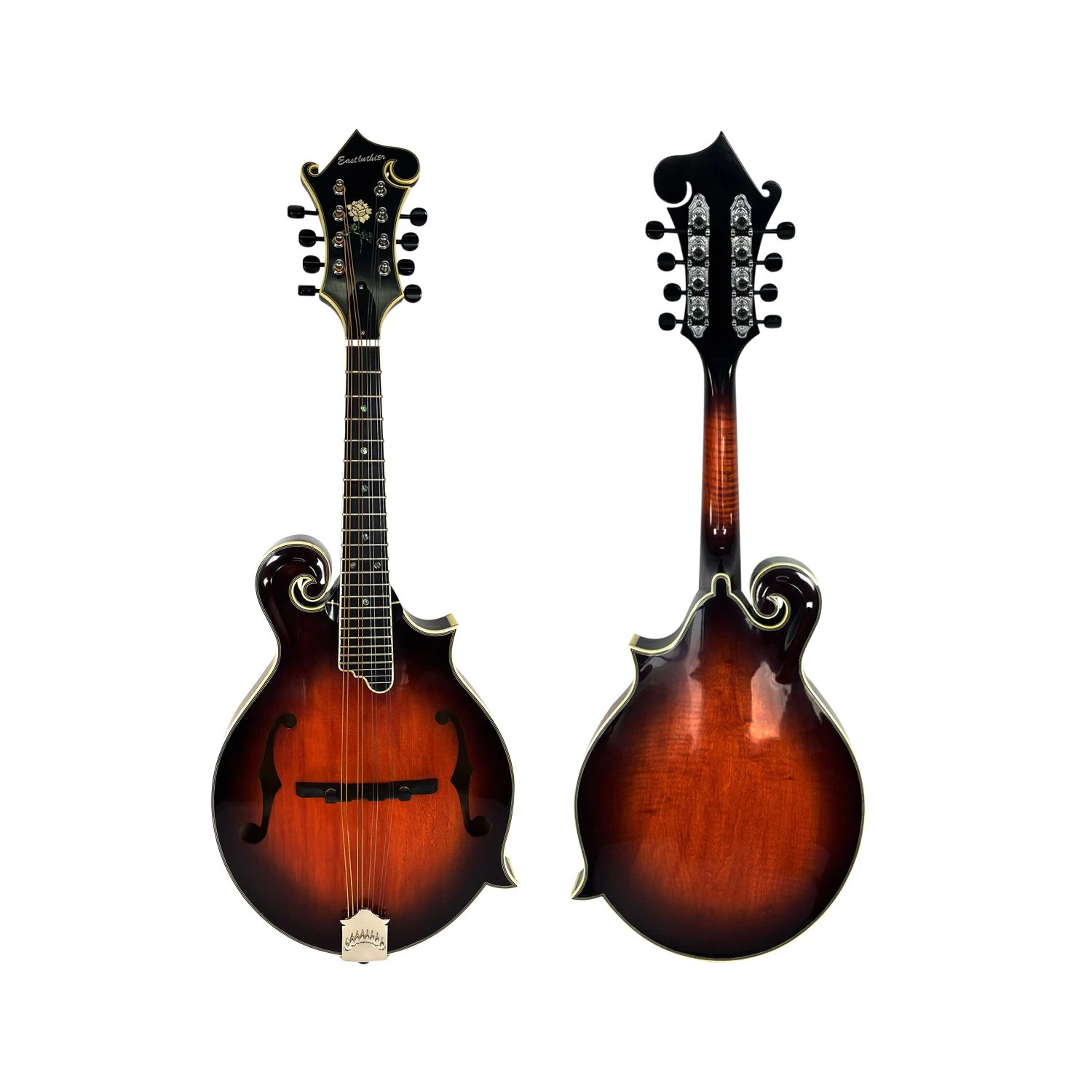 Afanti East Luthier Series Spirit Varnish Gloss Finish All Solid F Mandolin