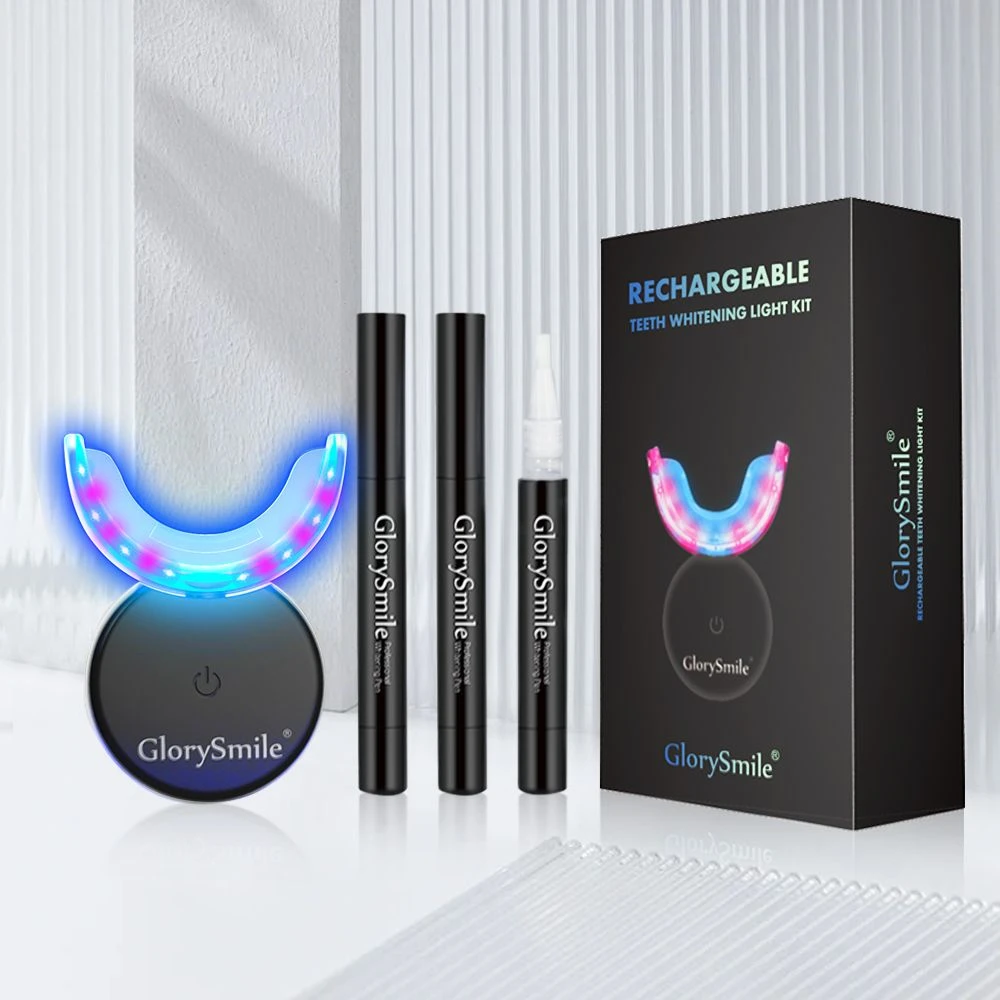 Affordable Teeth Whitening LED Light Rechargeable Home Use Teeth Whitening Kit