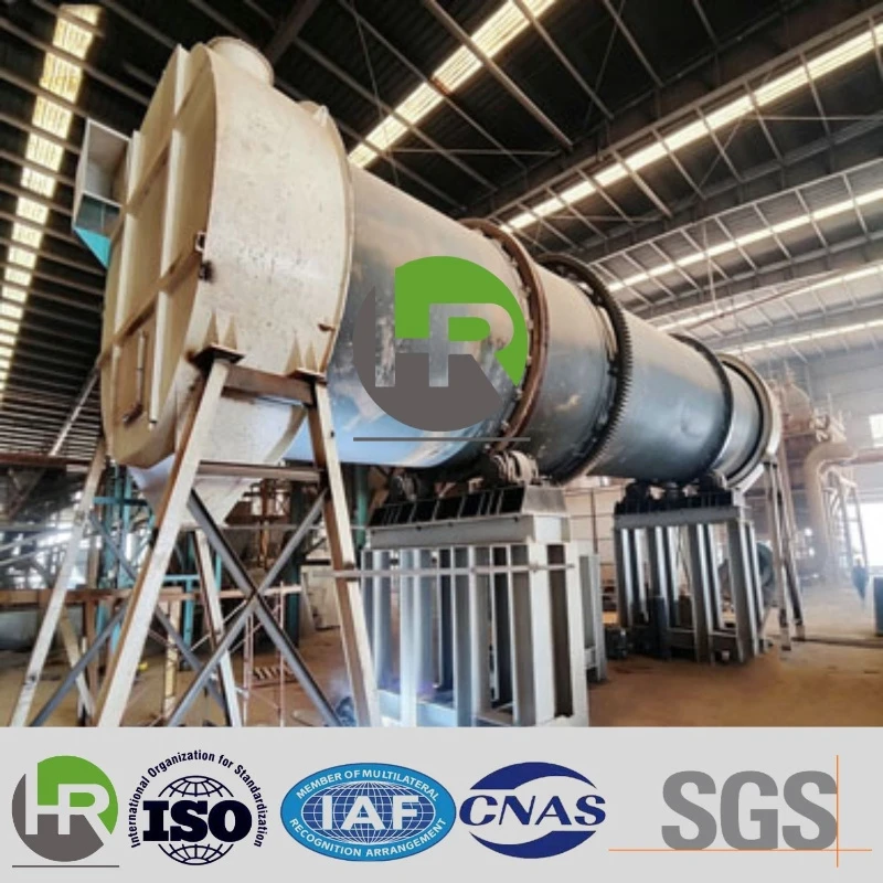 Durable Industrial Rotary Drum Dryer for Cement and Building Materials