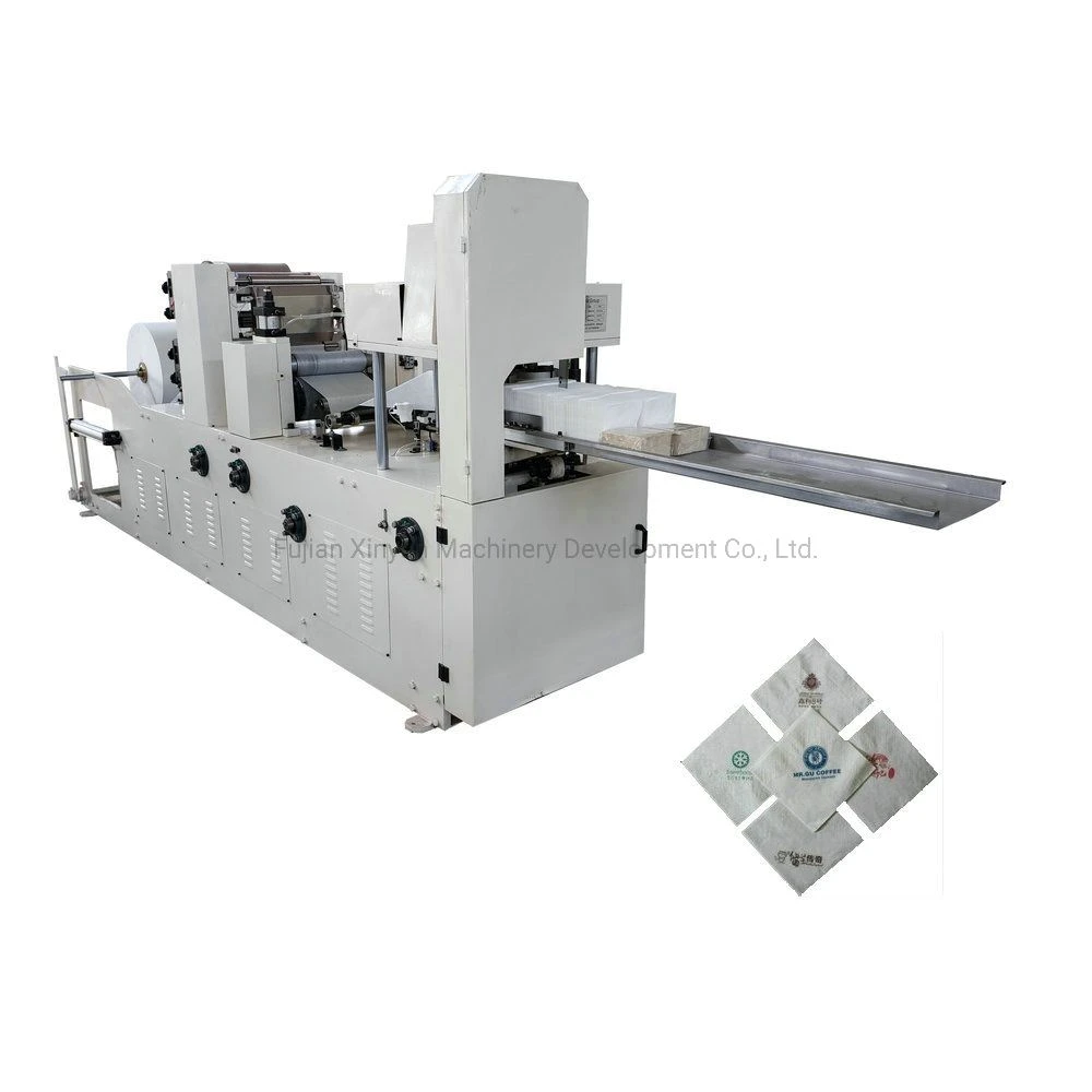 Full Automatic Folding Color Printing Napkin Tissue Paper Making Machine
