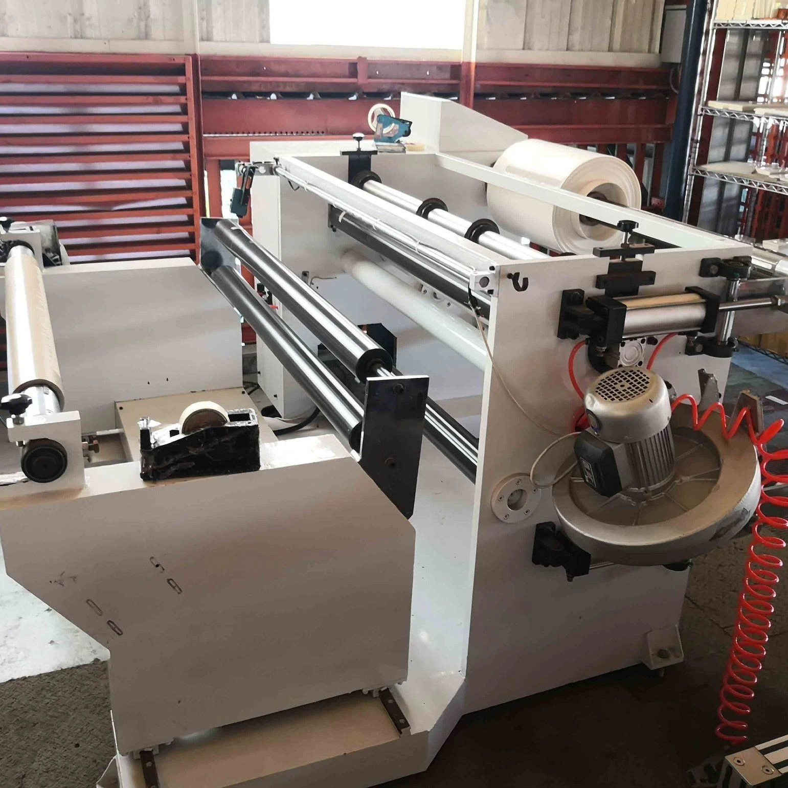 High-Performance Energy Efficient Slitting Machine for Bus Bar Systems