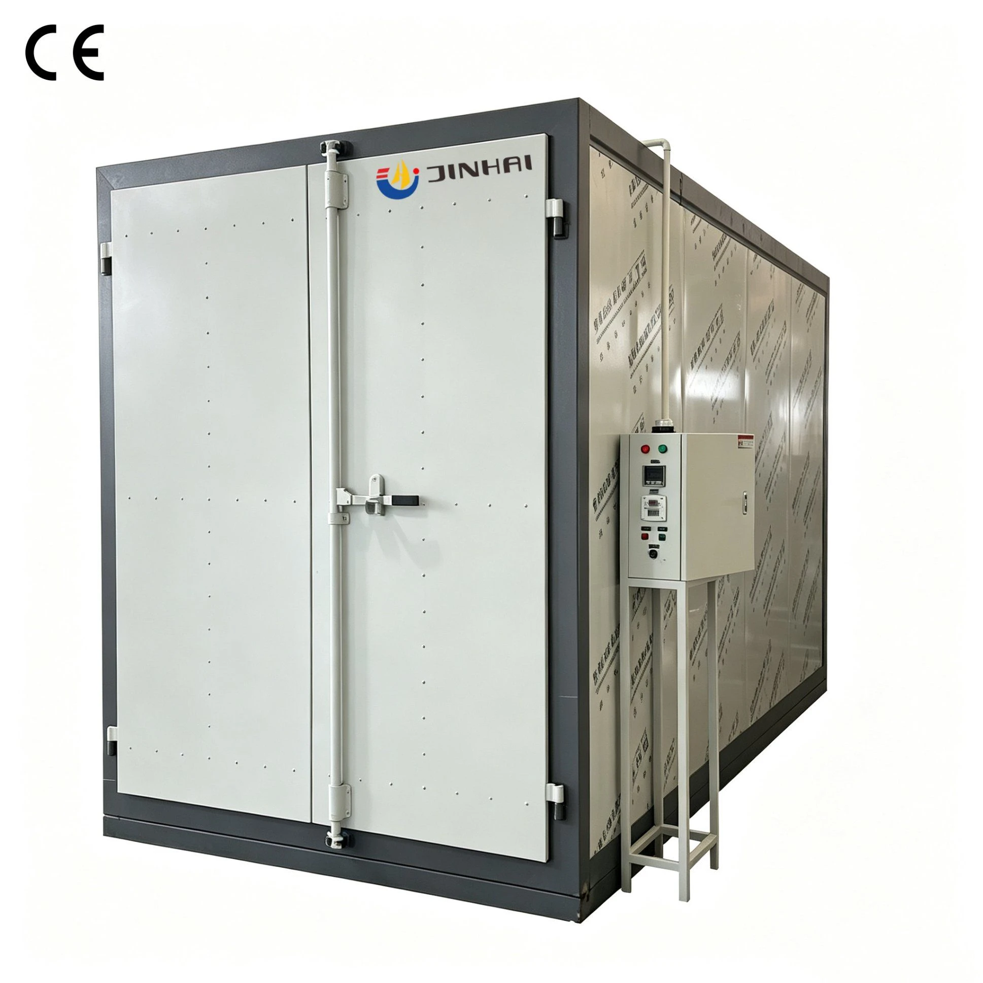 Jinhai Customized Size LPG Heating Powder Coating Curing Oven Hot Air Circulating Oven for Metal Parts