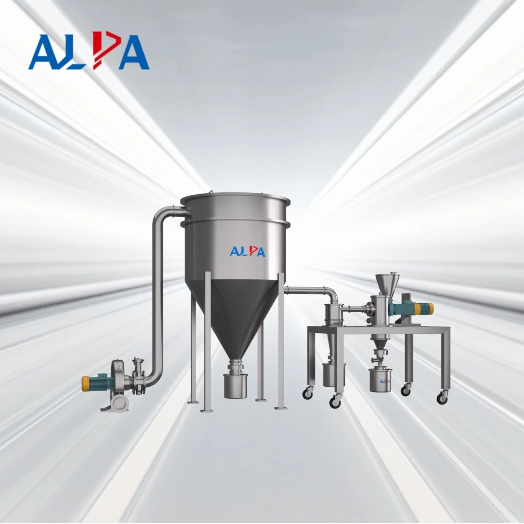 Lab/Laboratory/Small/Mini Scale Jet Mill Three-in-One Laboratory Jet Mill and Classifier