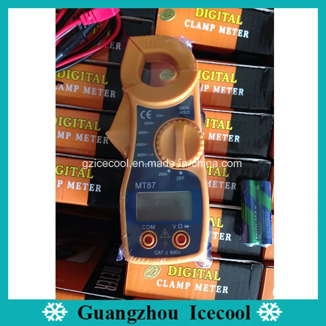 Mini Convenience Mt 87 Clamp Mutimeter Clamp Ammeter Mt87 Digital Clamp Meter for Air Conditioner System