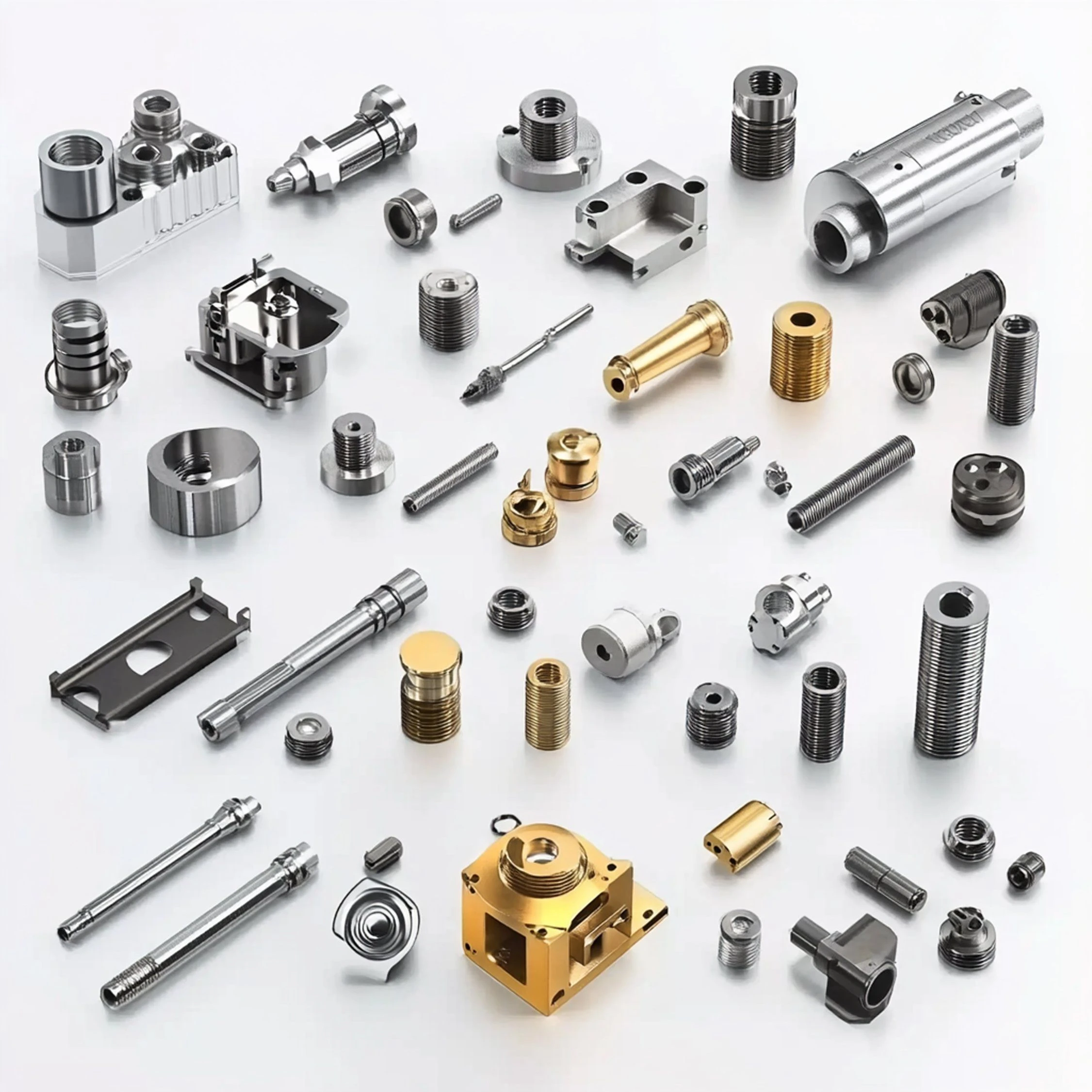 Professional Supplier Aluminum Brass Custom Machining CNC Machine Parts for Industrial Equipment