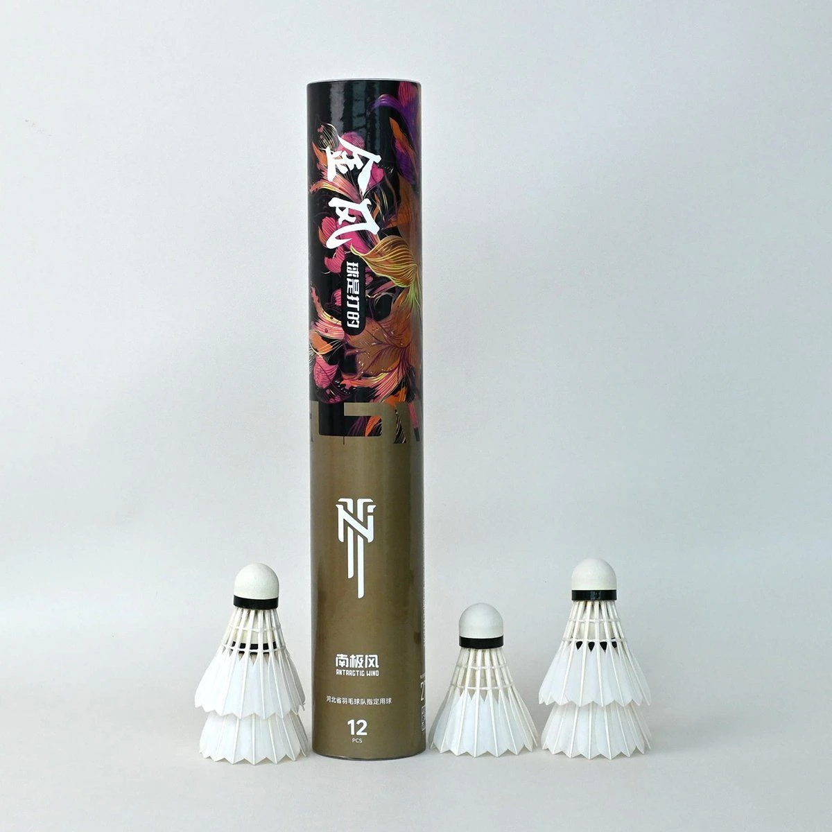 Spolewind Goose Feather OEM & ODM Professional Badminton Shuttlecock Gold Wind